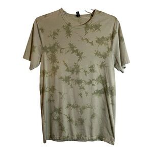 Lululemon The Fundamental Tee in New Tide Shibori Arctic Mint Size Small